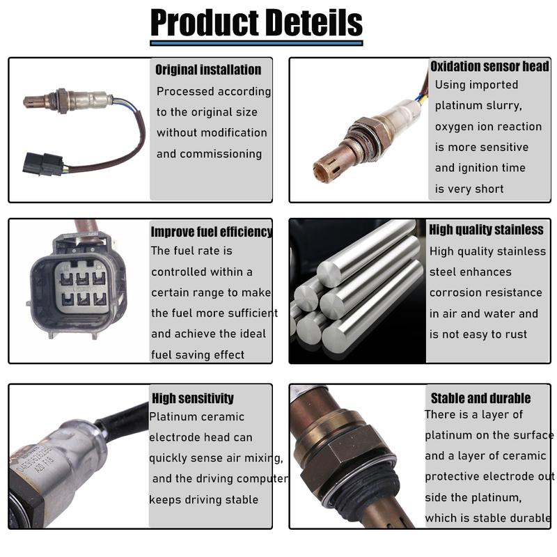 Верхний кислородный датчик O2 36531-R70-A01 234-5098 Для Acura MDX ZDX RL TSX TL Honda Accord Odyssey Pilot Ridgeline Crosstour 3.5L
