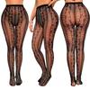 Сексуальные носки-рыбацкая сетка Женские ажурные колготки с рисунком Высокоэластичные тонкие кружевные сетчатые чулки