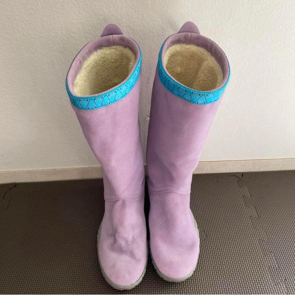 NEW Vintage Winter Women Knee High Boots Back Purple Knight Long Booties Designer Low Heel Botas De Mujer