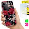 Etui Do Realme C75 / 14X 5G Obudowa Foto Case Plecki Motyle + Szkło 9H