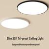 Ультратонкий водонепроницаемый светодиодный потолочный светильник для ванной, балкона, спальни, кухни и коридора