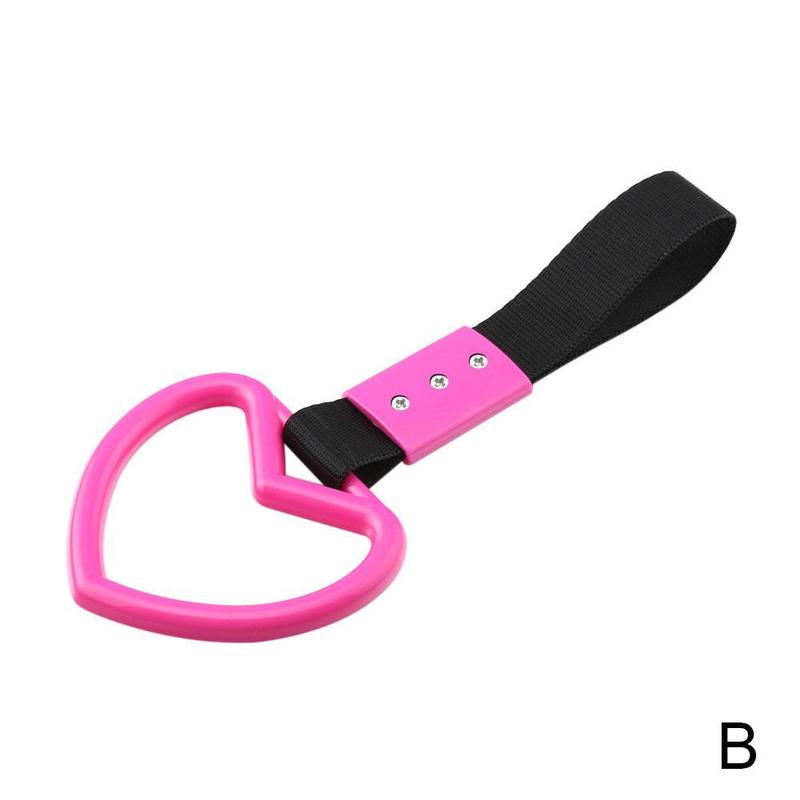 1 шт. Tsurikawa Heart JDM Train Bus Handle Handle Strap Styling Drift Charm Strap Drift Auto Accessories Car Strap