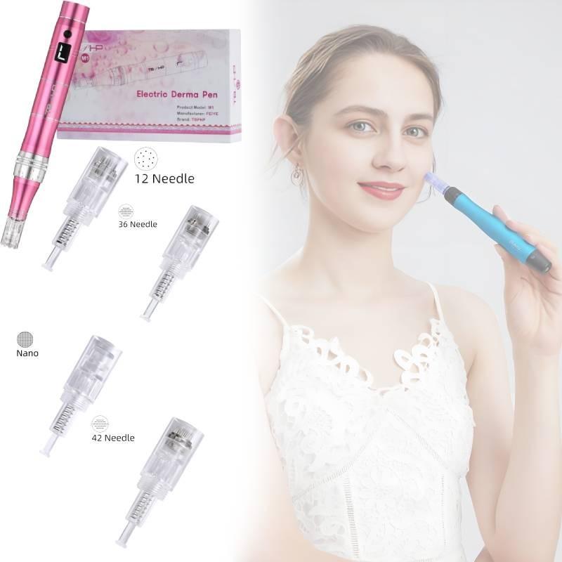 Девушка Микронидлинг Дермапен Ручка Антивозрастной Инструмент для Восстановления Воды Импорт