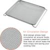 304 Stainless Steel Replacement Air Fry Basket for Ninja Foodi SP100/SP101B1/SP300 DT200, Oven Roasting Basket Grill Tray Rack