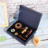 Wax Seal Stamp Kit Gift Box Sealing Wax DIY Retro Decorate Dedicated Handicrafts ToolsModel B