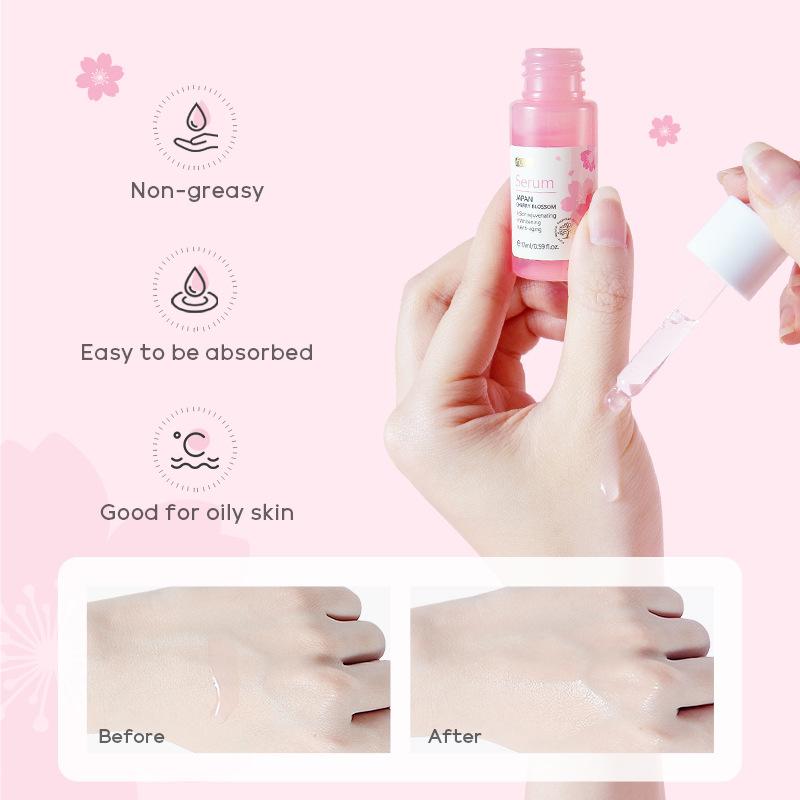 FENYI Cherry Blossom Essence 17 мл Увлажняющая эссенция для лица, средства по уходу за кожей