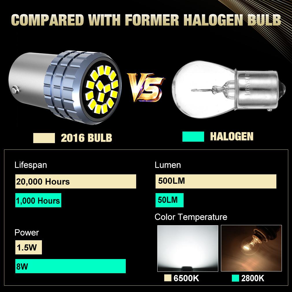 2 шт. супер яркий P21W Led 1156 BA15S PY21W BAU15S BAY15D P21/5W 1157 светодиодные лампы автомобильный указатель поворота 6500K задний тормоз парковочные дневные автомобильные лампы