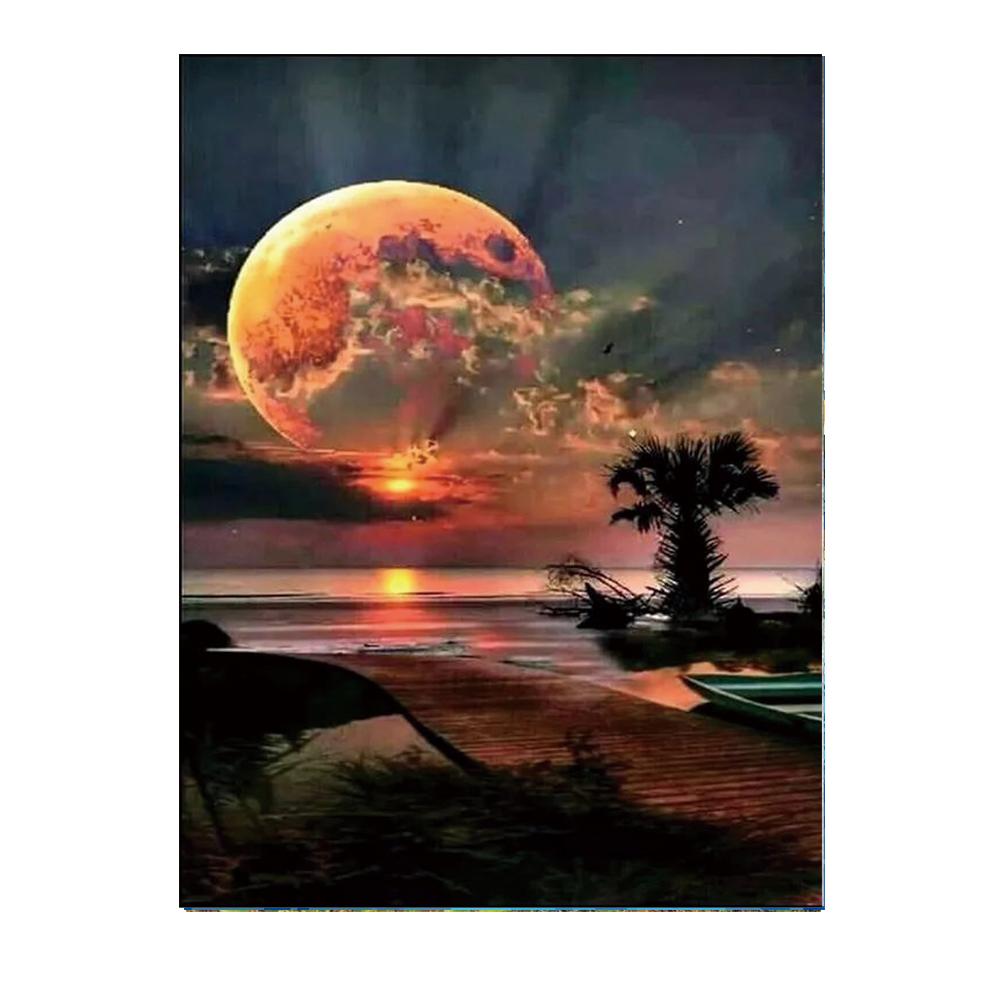 5D Diamond Painting Diy Landscape Can Be Customized Imitation Cross Stitch Set Crafts Round Full Diamond Home Decoration