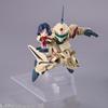 TAMASHII NATIONS TINY SESSION Macross Plus YF-19 (Модель Исаму Дайсона) с Myung Phan Loong, Примерно 110 мм, Раскрашенная подвижная фигурка из ПВХ и АБС