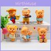 Bear Butter Lovable Pvc Figurine For Creative Desk Decor And Collectible Trendy