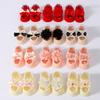 Infant Baby Girls Princess Bow Socks Breathable Boat Socks Non-slip Socks