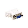 Адаптер DVI - VGA DVI(24 + 1) Адаптер-конвертер «Папа» на VGA «Мама» для настольного компьютера, ноутбука, монитора, проектора