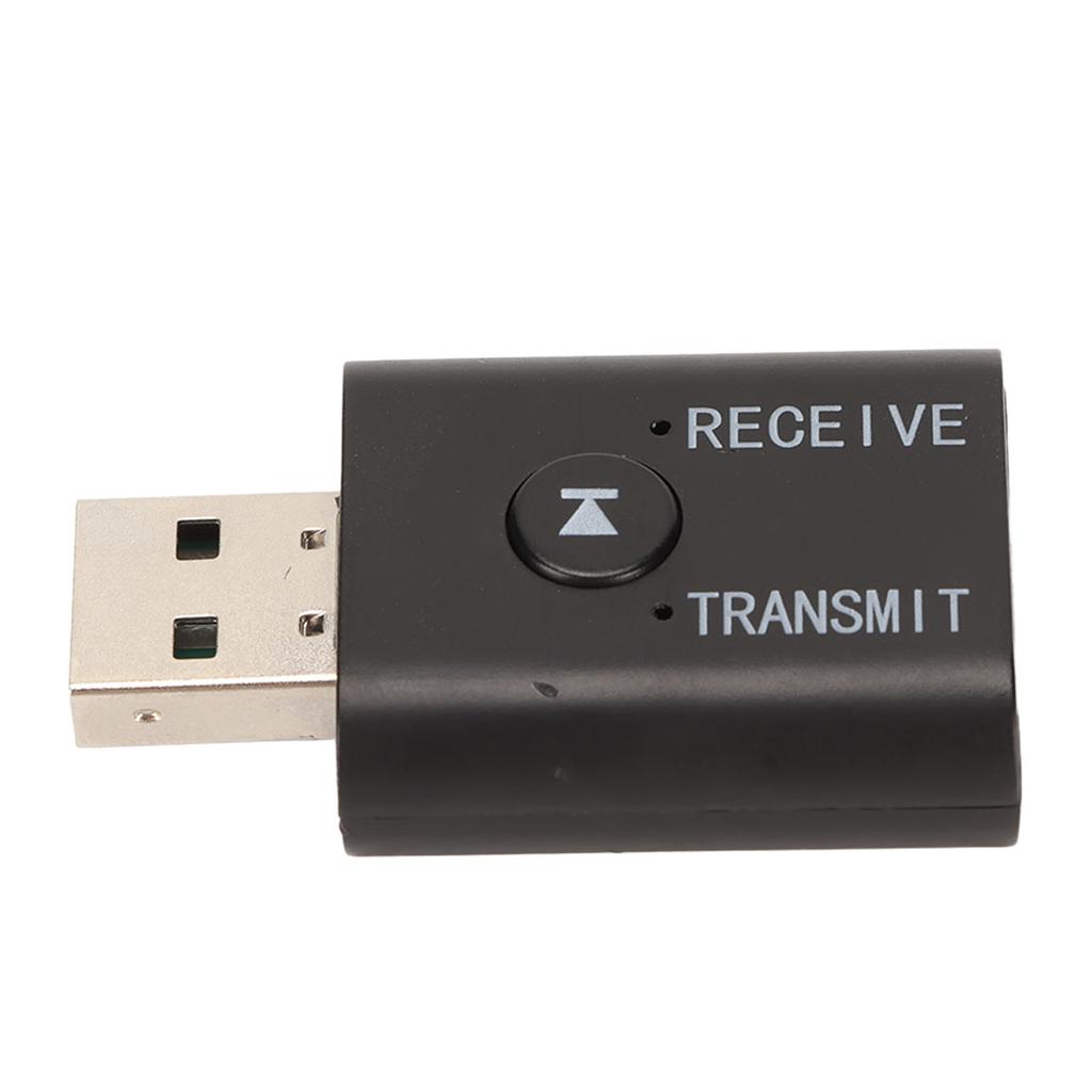 USB Bluetooth Transmitter Receiver 2 In 1 Portable 3.5mm Wireless Bluetooth Adapter for Home Stereo