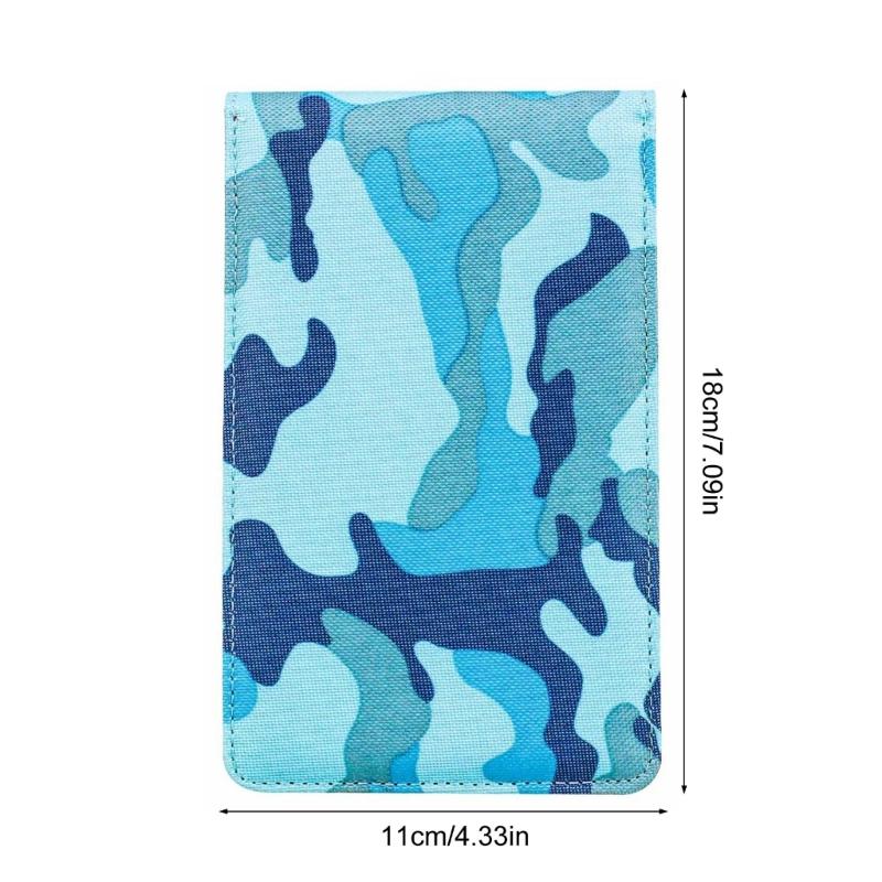 Golf Scorecard Book Oxford Cloth Club Yardage Book Golf Journal Notebook with Pencil Golf Score Book Golf Accessories