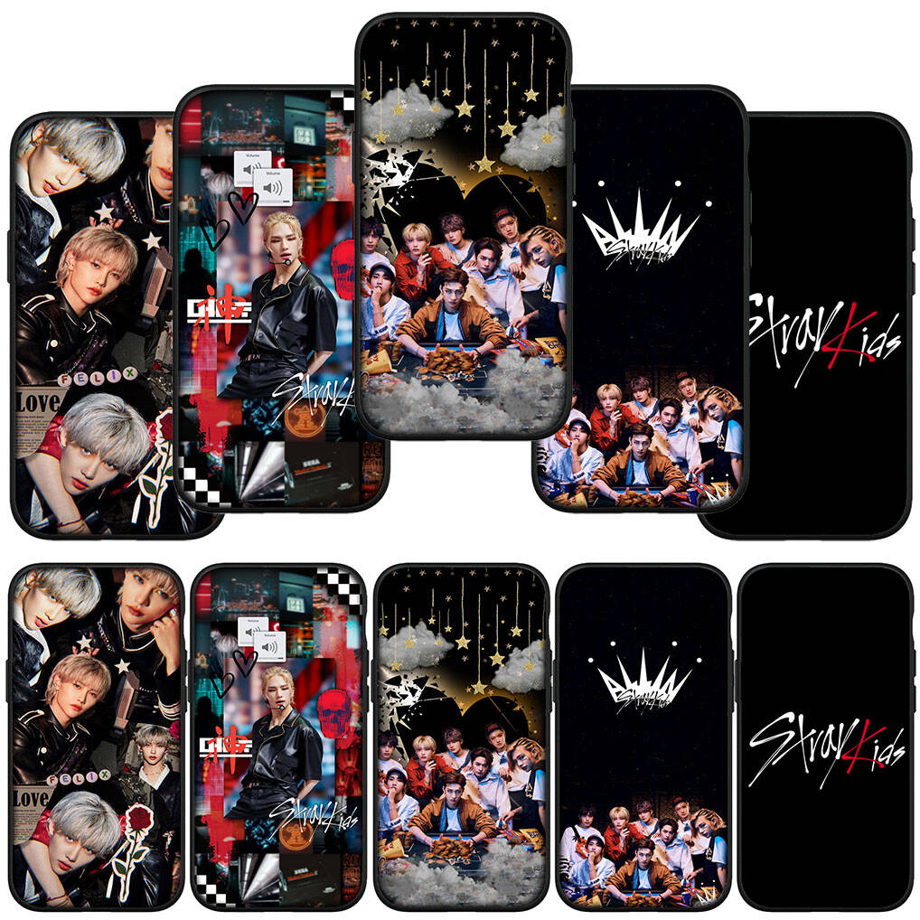 Для iPhone 17 16 15 Xiaomi Poco F7 F8 X7 X6 C85 C75 C71 M8 Redmi Note 14 13 12 11 Pro Max 14C 13C 15C A3 A4 Чехол для телефона Stray Kids