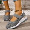 Comemore Summer New Lightweight Hollowing Sneakers for Women Casual Breathable Wedges Middle Heel Sports Single Vulcanize Shoes