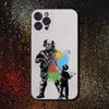 Чехол для телефона Street Art Banksy Graffiti для iPhone 17,16,15,14,13,12,11 Plus,Pro Max,XS,X,XR,SE,Mini,8,7, Мягкий силиконовый черный чехол