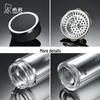 Heenoor Portable Double-Wall Glass Tea Tumbler