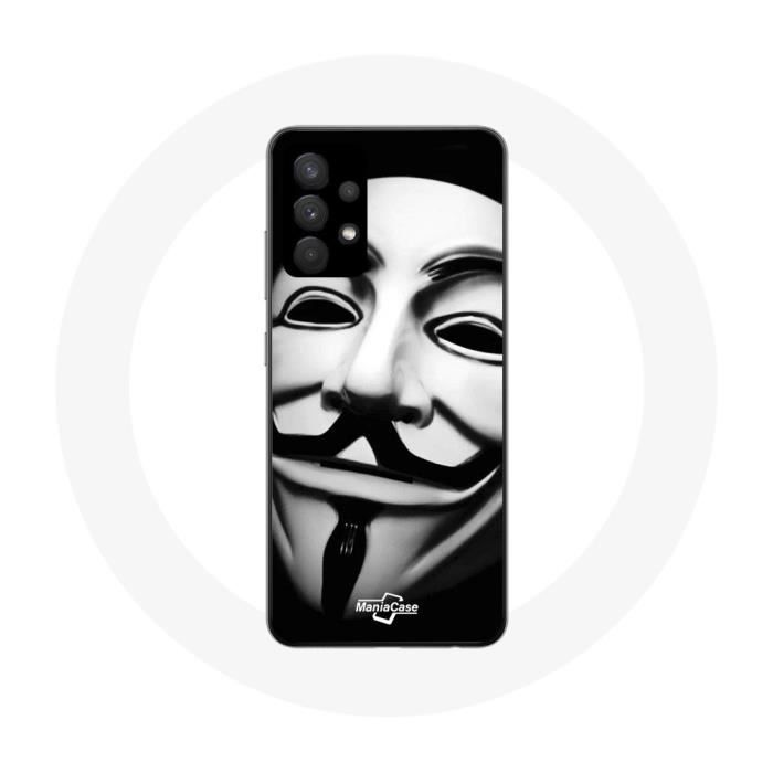 Coque pour Samsung Galaxy A13 5G Nous Sommes Légion Masque Anonyme