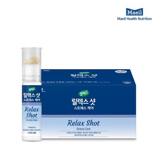 Cellex Relax Shot Уход за стрессом (22,5 г x 7 шт. / 28 шт., выберите 1)