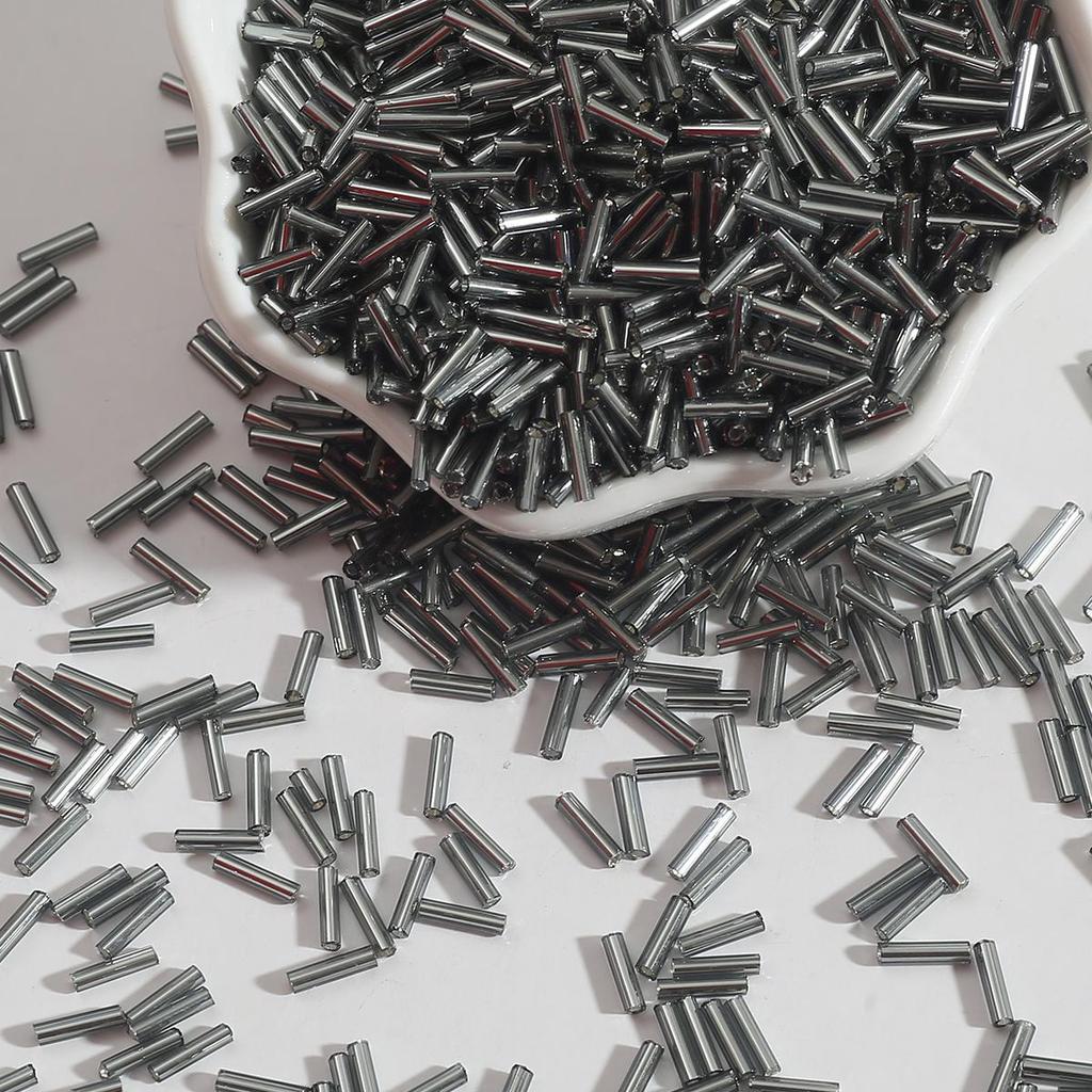 300/700 шт. Чешские цилиндрические стеклянные бисерные бусины-трубочки, европейский посевной бисер, свободные бусины для изготовления ювелирных изделий своими руками