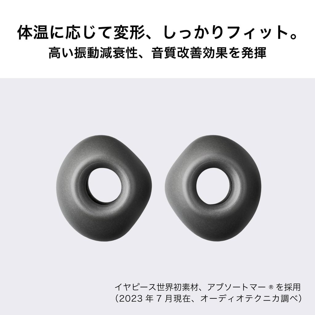 S-наушник для полностью беспроводных наушников S sound sound Audio-Technica AT-ER500 AT-ER500 размер/Высокая изоляция/Улучшенное качество/Отличная посадка/Абсолютный