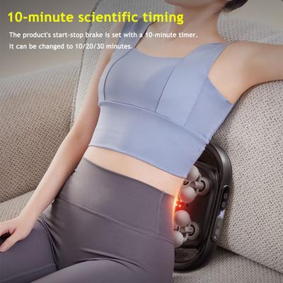 Электрический массажер с 16 головками для глубокого расслабления тканей 30 уровней Тихий массажер для плеч для спины, шеи, ног Инструмент для расслабления мышц