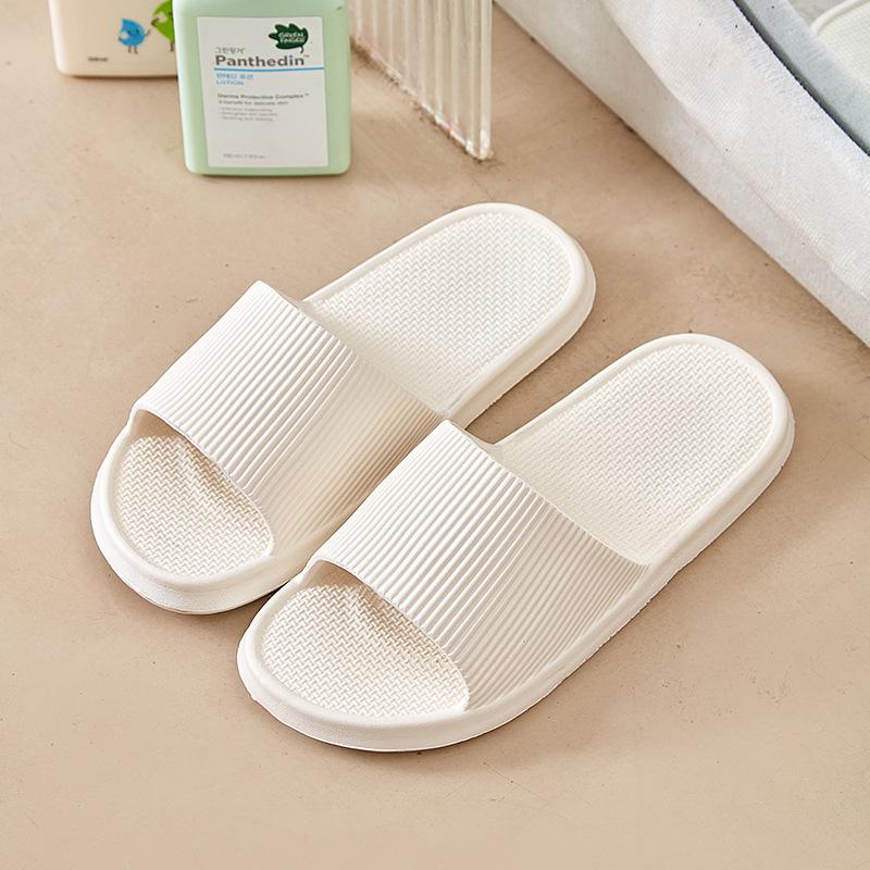 Unisex Non-Slip EVA Shower Slippers - Comfortable Indoor Bathroom Footwear