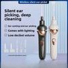 Electric Ear Plucking Artifact Sucks Earwax Plucking Ears Adult Ear Plucking Children's Visual Luminous Earwax Cleaner Ear Plucking Spoon