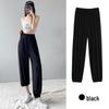 2025 Women's High-Waist Grey Modal Lantern Pants - Summer Thin, Plus Size, Cuffed Dance & Sports Wear