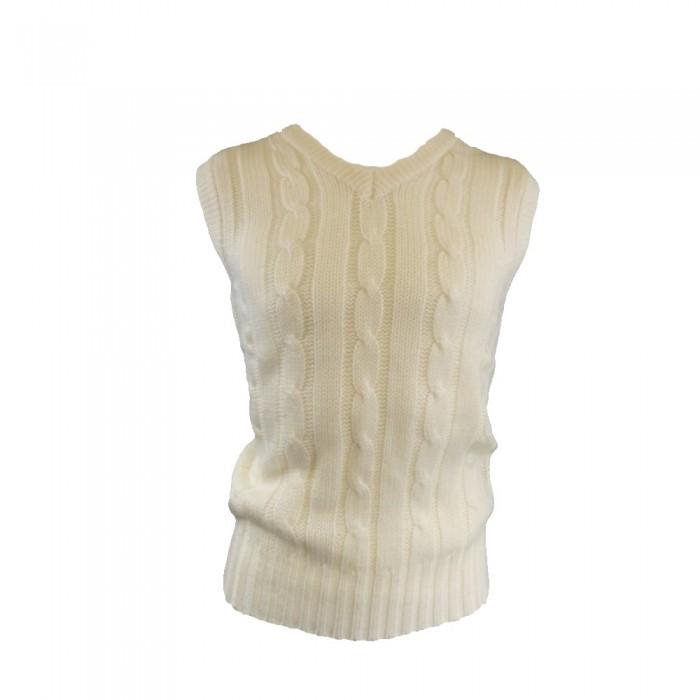 Carta Sport Boys Plain Cricket Sweater Vest