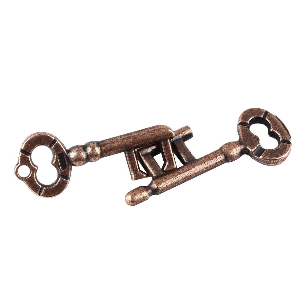 Game IQ Test Kid Intelligent Toy Brain Tester Puzzle Key Puzzle