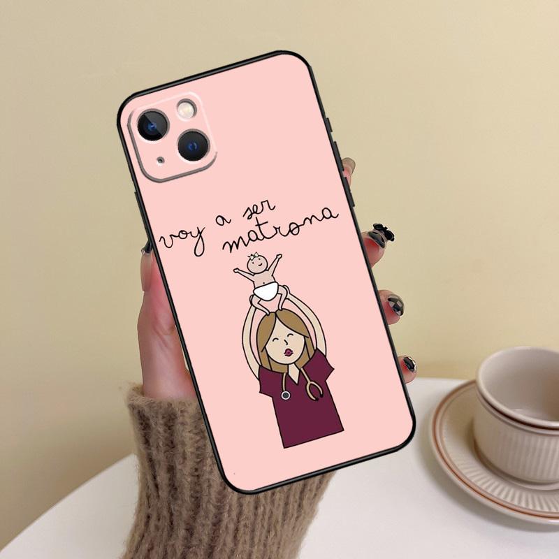 Чехол для телефона 'Доктор Медсестра Медицинский Медицина' для iPhone 15 Pro Max 11 12 13 14 16 17 Pro Max mini Plus 16e 17 Air Cover Funda