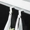 Multifunctional Hook Kitchen Garbage Bag Hook Rag Large Load-bearing Tool Punch-free Towel Hanger Kitchen Bathroom Door Hook