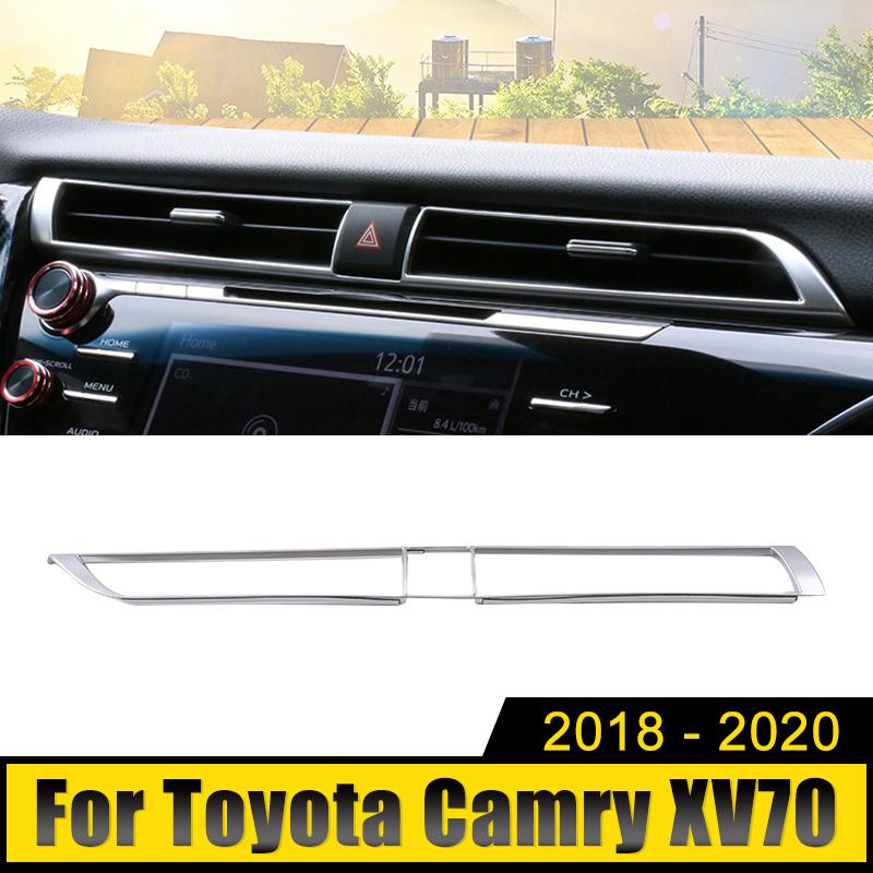 Для Toyota Camry 70 XV70 2018 ABS Автомобильное центральное управление Кондиционер Вентиляционная розетка Накладка Интерьер