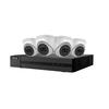 Kit Vidéosurveillance - HILOOK - 4 Caméras 2MP - Vision Nocturne - Extérieur