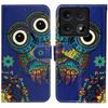 For Xiaomi 14T Case Pattern Leather Wallet Phone Cover with Card Holder