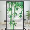Китайский стиль бамбуковый пейзаж приватная оконная пленка бамбуковое искусство витражная пленка матовое окно статическое прилипание стеклянные наклейки