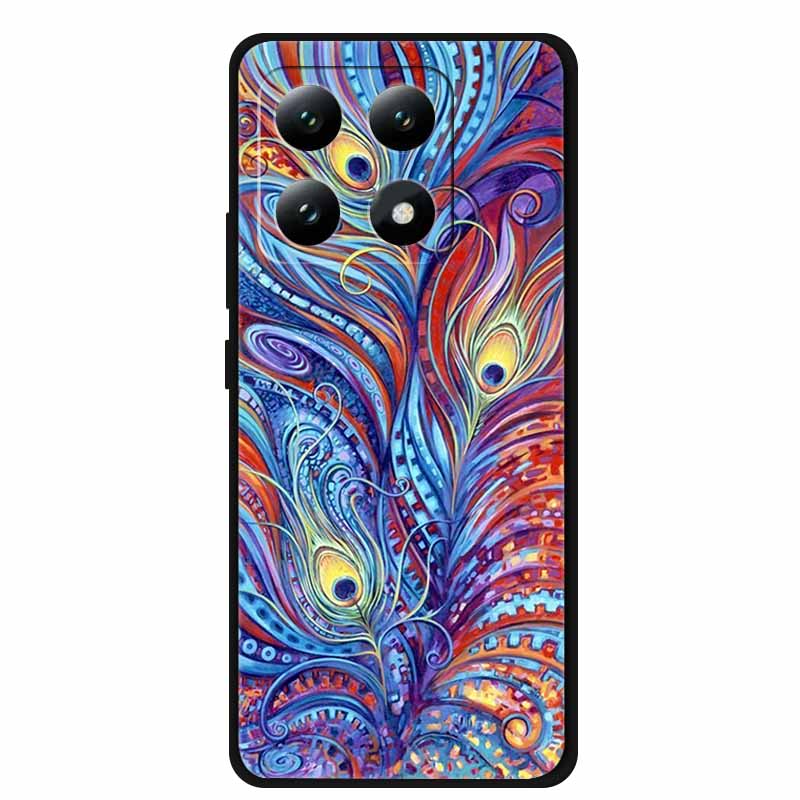Чехол для Xiaomi 14T из мягкого ТПУ и силикона Cool Planet для Xiaomi 14T Pro, защитный чехол для телефона Xiaomi 14t Pro.