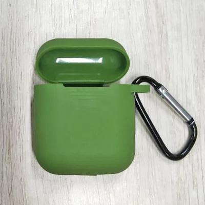 Многоцветный Мягкий Силиконовый Чехол Подходит для Airpods1/i9s Роскошный Защитный Чехол для Наушников Ударопрочный Чехол с Крючком