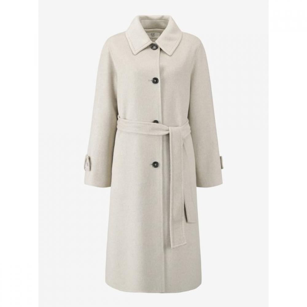 Cc Collect. Women S caShmere Blend Belted Long Coat c254mSg179