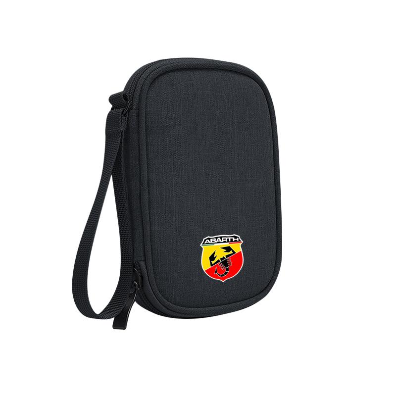 BJOM3 Car Storage Bag Oxford Cloth Portable Handbag Organizer Wallet For Fiat 500 Abarth Punto Panda Doblo Stilo FR Freemont keychain