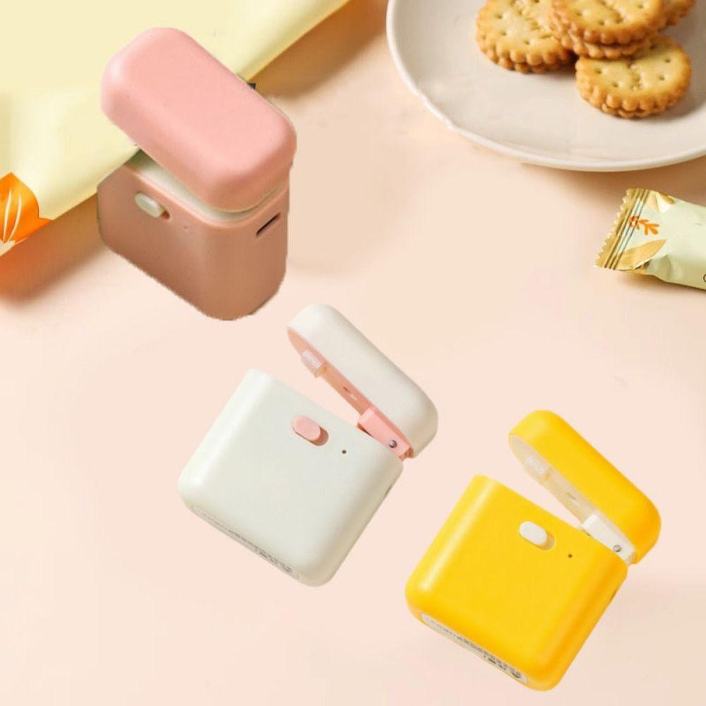 Handheld Plastic Bags Sealer Plastic Food Sealer Clip Portable Mini Sealing Machine Refrigerator