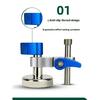 Self Centering Vice Vise Magnet Locator Positioner CNC Workpiece Locator Auxiliary Parallel Magnetic Suction Auxiliary Vise Vice