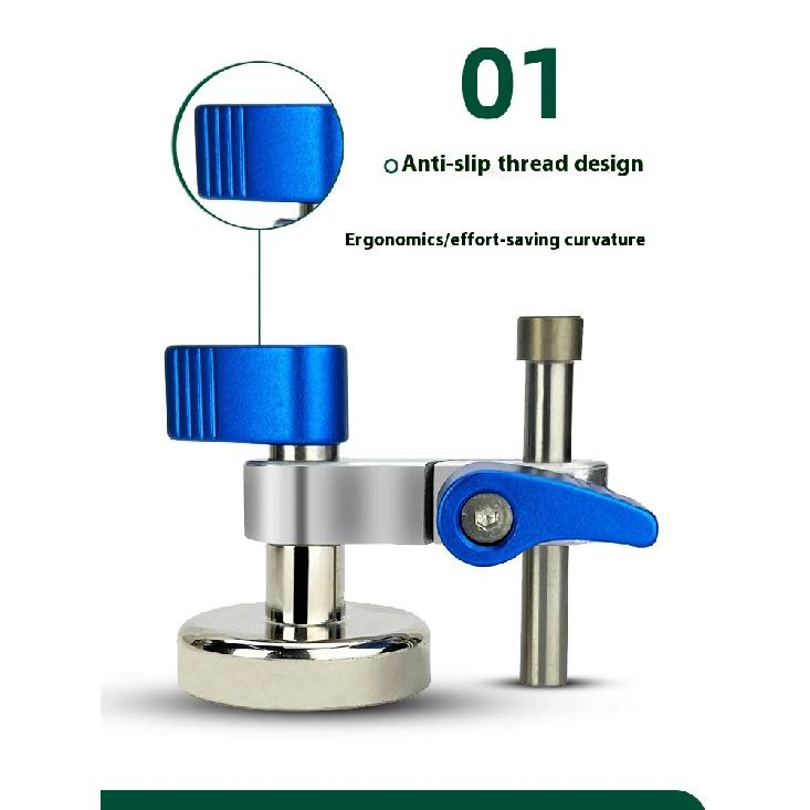 Self Centering Vice Vise Magnet Locator Positioner CNC Workpiece Locator Auxiliary Parallel Magnetic Suction Auxiliary Vise Vice