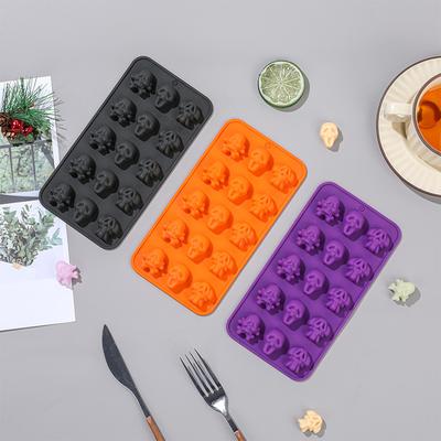 Силиконовые формы Тыква Привидение DIY Шоколадные Конфеты Форма для выпечки Инструменты для десерта на Хэллоуин Кухонные принадлежности для Хэллоуина Форма для выпечки