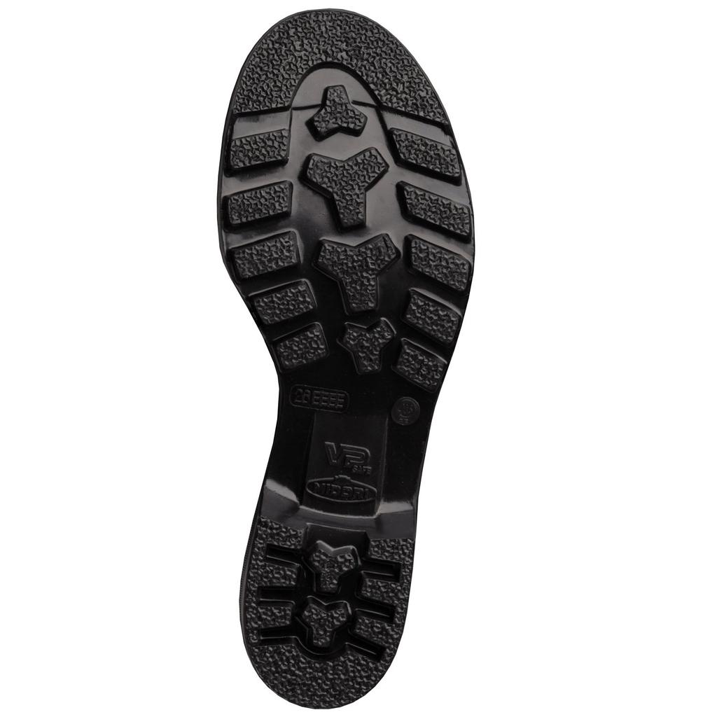 Safety JIS Half Heavy Wide Toe Full Cap Cm [Midori Anzen] Shoes, Standard, Boots, Work, Cap, W540N, (formerly CAP), Black, 25.5