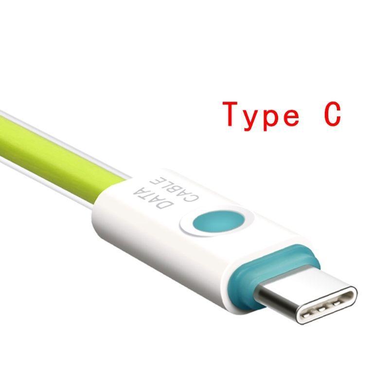 Кабель USB 3.1 Type C USB-C с LED-подсветкой премиального качества для синхронизации данных и быстрой зарядки для телефонов Android
