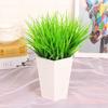 1Pcs 7 Branches Green Leaves Artificial Grass Fake Leaf Greenery Foliage Plant for Home Decor KTY