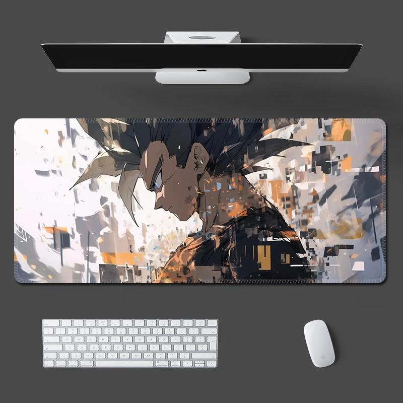 Мужской коврик для мыши кожаный аниме Dragon Ball водонепроницаемый противоскользящий коврик для мыши Сон Гоку настольный коврик настраиваемый с фиксацией коврик для ноутбука коврик для клавиатуры студенческий коврик для письма